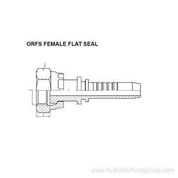 ORFS Female Flat Seal 24211